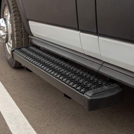 Luverne Grip Step 7" x 36", 100" Black Aluminum Running Boards Ram ProMaster 415100-401477
